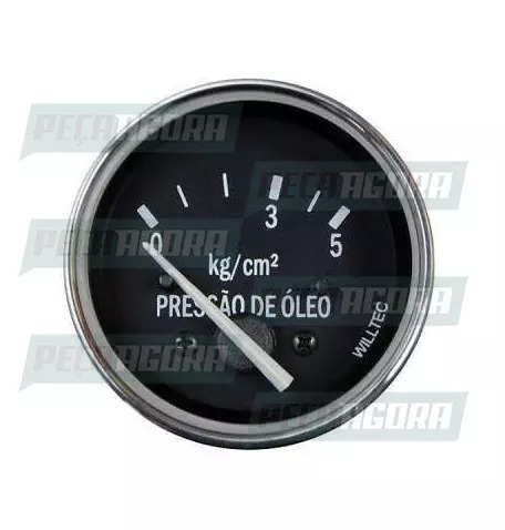 RELOGIO MERCEDES BENZ MANOMETRO PRESSAO OLEO 12V 0-05KG/CM 60MM CR (0015429102)