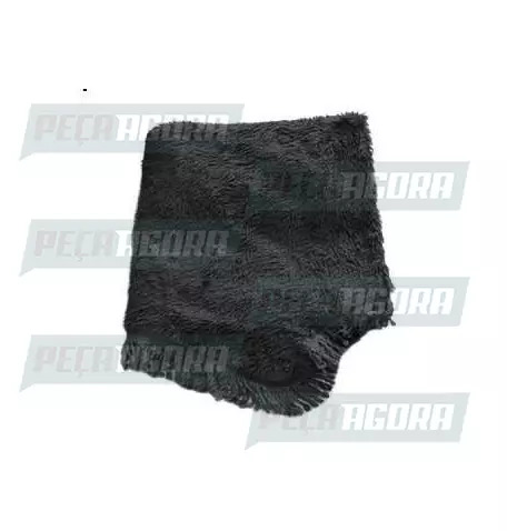 CAPA PELUCIA CHINIL PAINEL S/LOGO PARA IVECO 2005 GAUCHA C/FORRO PRETA (458507)