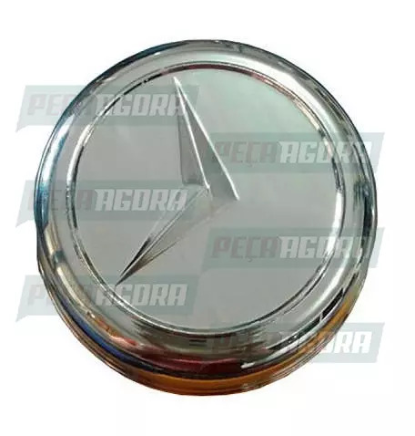 SOBRE TAMPA DO CUBO DIANTEIRA MERCEDES BENZ ACCELO CROMADA (451817)