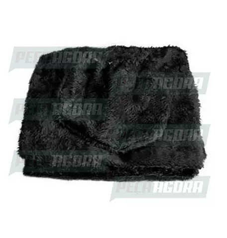 CAPA PELUCIA CHINIL BANCO S/LOGO MB AXOR 1933 MOTORISTA 2013 GAUCHA PRETA (45633