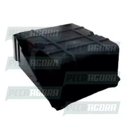 CAIXA DE BATERIA MERCEDES BENZ 1935 BICUDO DUPLO TAMPA PLASTICO SEM SUPORTE TRAS