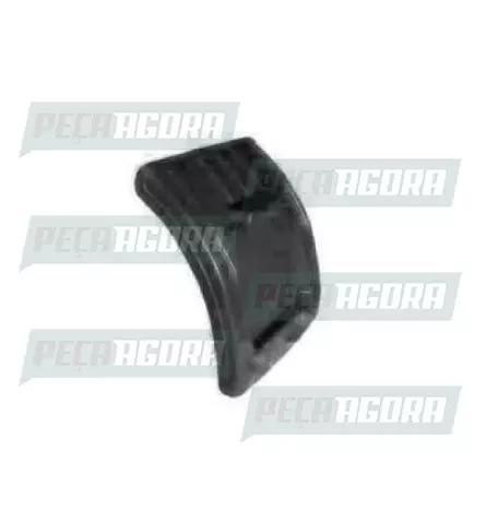 MEIO PARALAMA PARA SCANIA 113/MERCEDES BENZ 1935 BICUDO PRETO DIANTEIRO FINO PLU