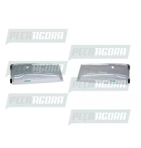 PAR PROTETOR ACRILICO FAROL VOLKSWAGEN TITAN COM DOBRADICA (420655)