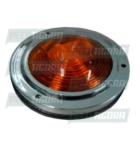 LANTERNA LATERAL CARRETA SOQUETE INTERNO CROMADA - AM 1117/2 SINALSUL (421277)