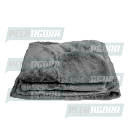 CAPA PELUCIA CHINIL BANCO C/LOGO VW CONST 2013 MOTORISTA/CARONA GAUCHA SOFA CINZ