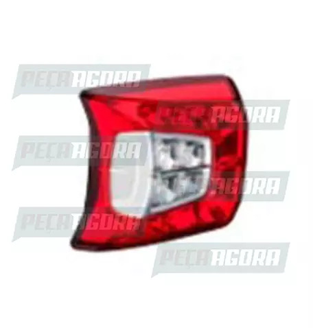 LANTERNA TRASEIRA LED FREIO/SETA/POSICAO 24V BRASLUX (443022)