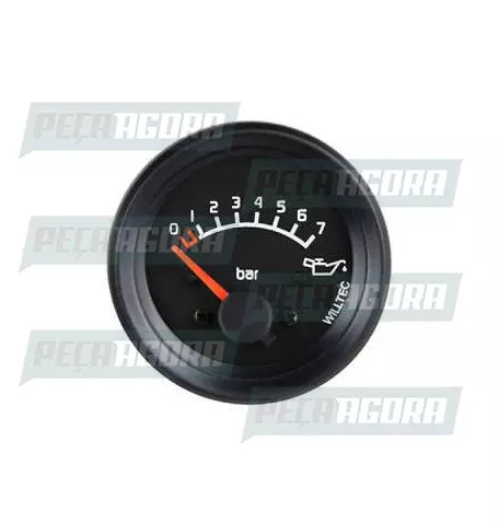 RELOGIO AGRALE MANOMETRO ELET.PRESAO OLEO 0-7BAR 24V 60MM PT (6011011038008)