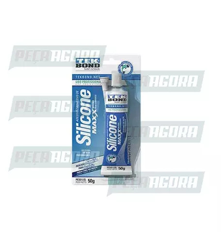 ADESIVO DE SILICONE ACETICO MAXX 50G BLISTER (458704)