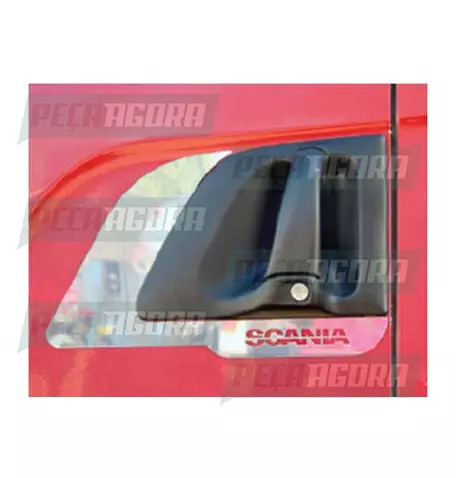 PAR CAPA MACANETA PARA SCANIA 98... INOX (JOGO) (454614)