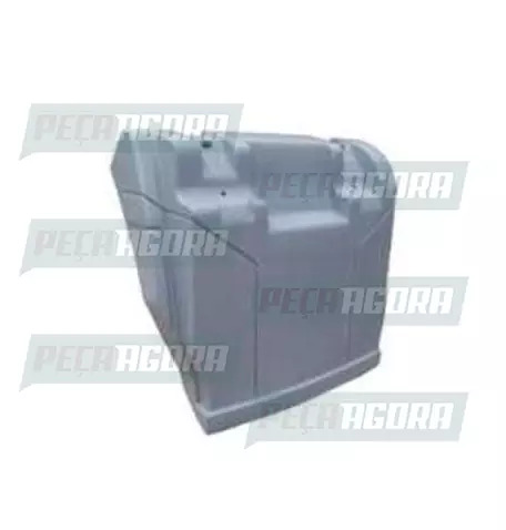 MEIO PARALAMA MERCEDES BENZ AXOR DIANTEIRO ESQUERDO CINZA CLARO PLASTICO ESPECIA