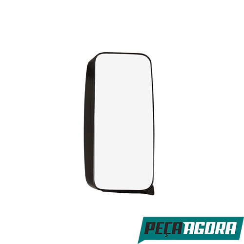 ESPELHO RETROVISOR CONVEXO DIREITO MANUAL MB AXOR ATEGO COM DESEMBACADOR DIREITO