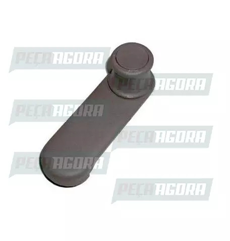 MANIVELA VIDRO MB 709/1618 HPN MARROM PLASTICA (6737600002,)