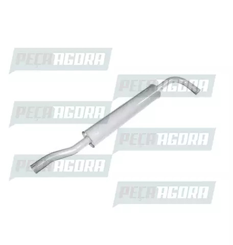 SILENCIOSO ORIGINAL 3'' MERCEDES BENZ 1113/1114/1314/1520/2217/2220 COMPLETO (98