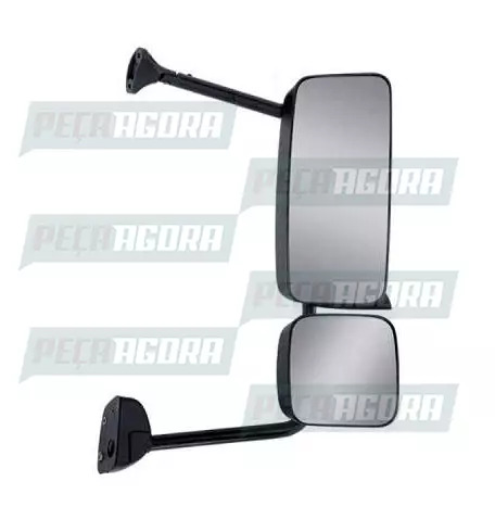 ESPELHO MB AXOR/ATEGO 2007 DIREITO COM BRACO COM DESEMBACADOR COM AUX.SIST.ELETR