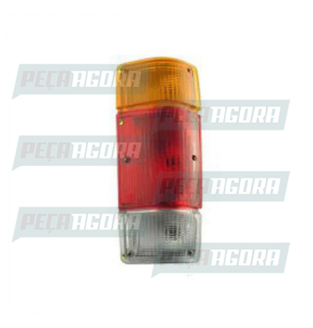 LENTE TRASEIRA CHEVROLET D-20 86 ... ESQUERDO PRADOLUX PL0423 (422892)