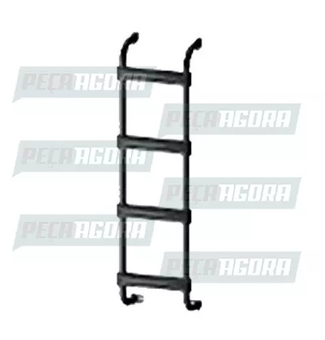 ESCADA TRASEIRA CROMADA PARA SCANIA T/R 112/113/1938S FM12 RETA NICOLINI (423171