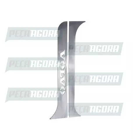 PAR ACABAMENTO COLUNA PORTA INOX VOLVO FH 2014 AMIL (454611)