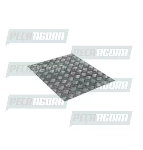 CHAPA ALUMINIO DE PROTECAO PARALAMA BITREN/RANDAN/GUERRA SP107 FABBOF (457763)