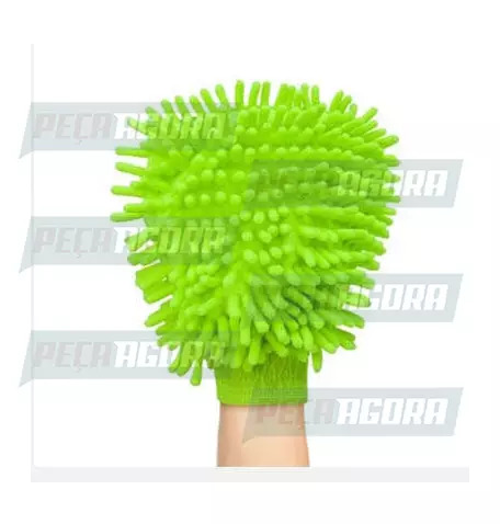 LUVA DE MICROFIBRA AUTOMOTIVA P/LAVAR E POLIR - AU309 (453934)