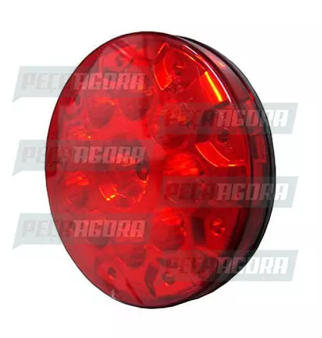 LANTERNA TRASEIRA LED NOMA POSICAO/FREIO SEM PRISIONEIRO VM 24V BRASLUX (443053)