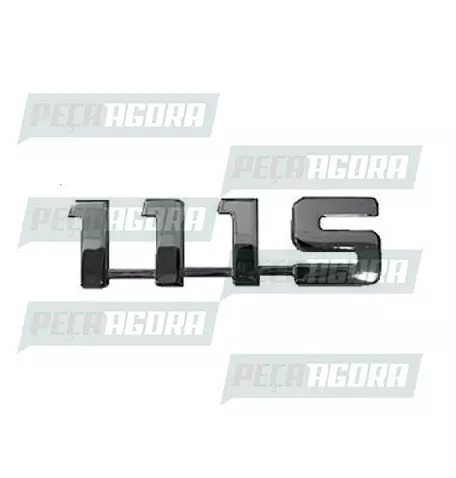 EMBLEMA PLASTICO CROMADO PARA SCANIA ''111S'' (422808)