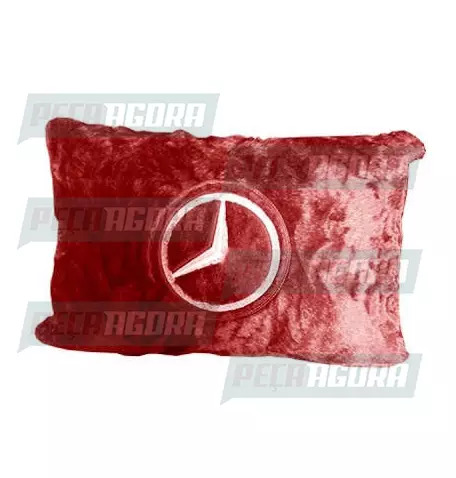 ALMOFADA CHINIL CURLY 45X45/50X40/50X50 C/LOGO MB VM (447842)