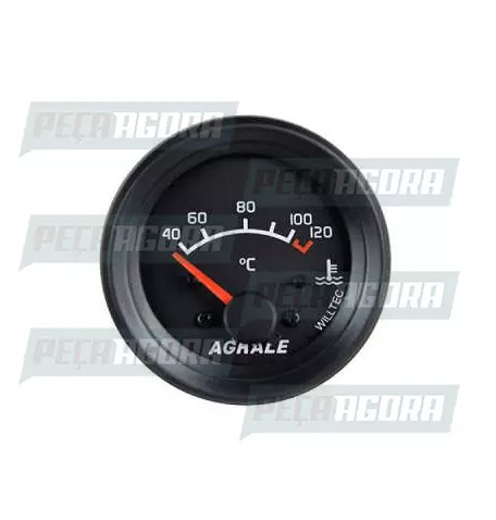 RELOGIO AGRALE TERMOMETRO ELET.40-120 GRAUS 12V 60MM PT (6009013143008)