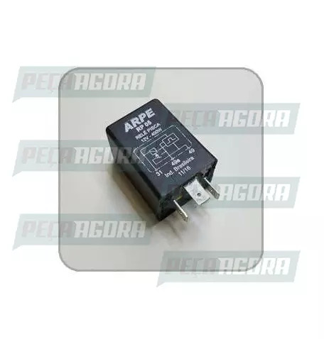 RELE COMANDO PISCA 3 TERMINAIS SEM SUPORTE VOLKSWAGEN/GM /FORD ARPE (459306)