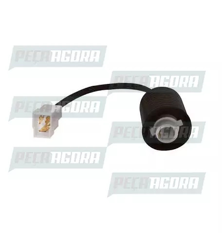 SOQUETE 2 POLO COM CHICOTE TERMINAL LANTERNAS ONIBUS UNIVERSAL PRADOLUX (453655)