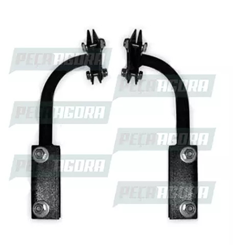 SUPORTE TAPA-SOL MERCEDES BENZ 1618/1620 BICUDO DE ENCAIXE (450011)