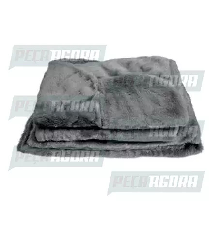 CAPA PELUCIA CHINIL SOFA INDIV.MB 1519 SO CARONA GAUCHA CINZA (457663)