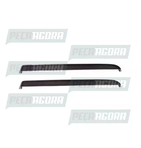 PAR CALHA PLASTICA CHEVROLET D-10/D-60 FM ACRINOX (111-FM)