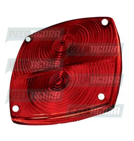 LENTE TRASEIRA RANDON QUADRADA BAIXA -VM PL0570 PRADOLUX (444014)