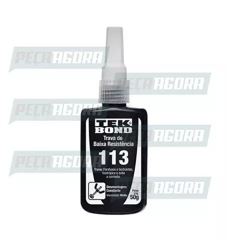 TRAVA PARAFUSOS BT 113 VIOLETA 50G TEKBOND (446668)