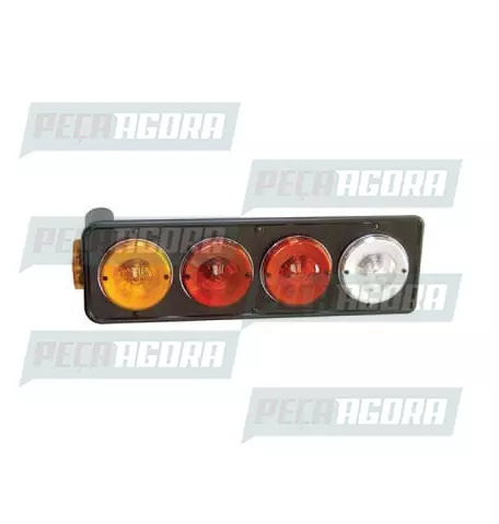 SUPORTE LANTERNA TRASEIRO FACCHINI 1 GERACAO TRICOLOR (442973)