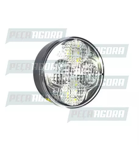 LANTERNA TRASEIRA LUZ DE RE 4 LEDS 12V 2 VIAS CRISTAL FIXACAO SINALSUL 2190 (443