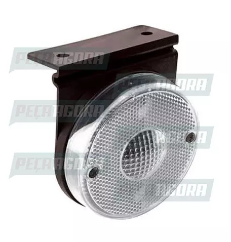 LANTERNA LATERAL RANDON 2000 LED BIVOLT COM SUPORTE SOQUETE EXTERNO -CR.PRADOLUX