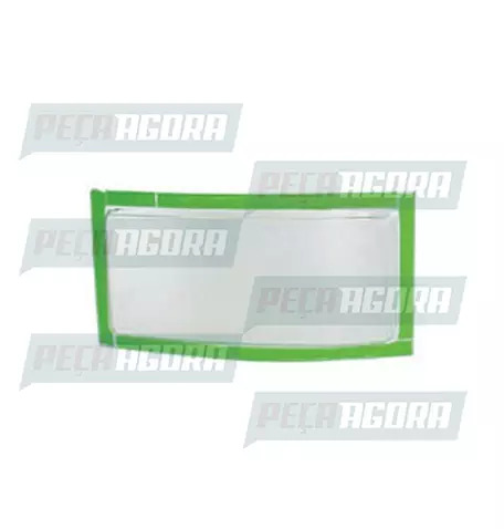 PAR PROTETOR ACRILICO FAROL PARA SCANIA HIGHLINE SERIE 5 COLADO FAROL (424727)