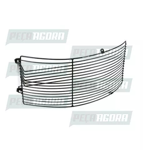 GRADE PROTETORA FAROL/SETA PRETO PARA SCANIA T/R 114/124/P94 P/PARACHOQUE PLASTI