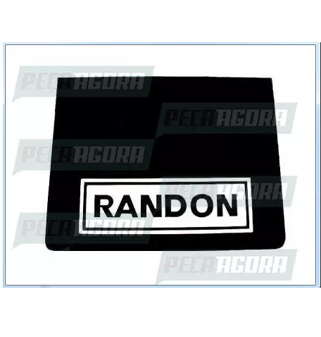 PARABARRO ORIGINAL RANDON BRANCO 690X540MM BORRACHA  (427167)