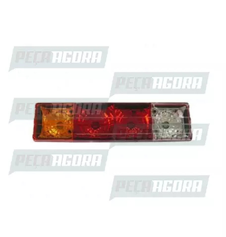 LANTERNA TRASEIRA MERCEDES BENZ 1618 BICUDO LISA SEM VIGIA PL0716 PRADOLUX (4439