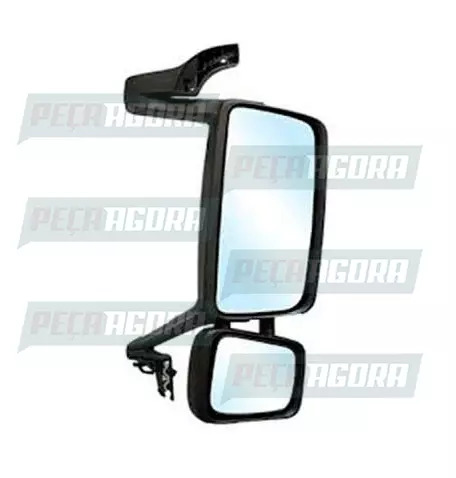 ESPELHO VOLVO FH/FM 2008-2014 DIREITO C BRACO C DESEMBACADOR COM AUXIL GLOBO (20