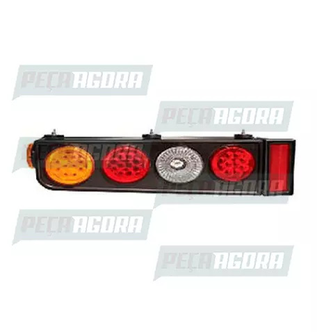 LANTERNA TRASEIRA KIT RANDON 30 LED/RE 1141 COM ABA PS 24V ESQUERDO PRADOLUX PL2