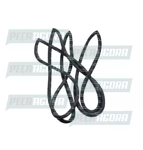 BORRACHA PORTA-MALA TOYOTA 86... UNIFLEX (442760)