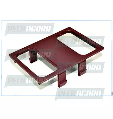 TAMPA PLASTICA DO PAINEL MB BICUDO MARROM 2 FUROS LATERAIS (68868976398340)
