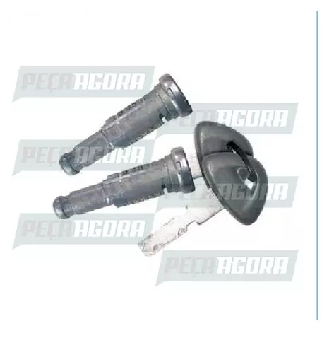 PAR CILINDROS DA PORTA COM CHAVES PARA SCANIA ( SERIE 4) (PAR) UNIVEL (439126)