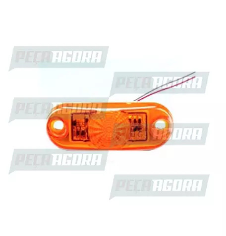 LANTERNA PLACA/DELIMITADORA COM LED E FIOS SEM EVA ACRILICO - AM 2064AM SINALSUL