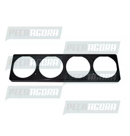 MOLDURA LANTERNA TRASEIRA MERCEDES BENZ 1618 BICUDO AF MASCARA TIASINHA (440693)