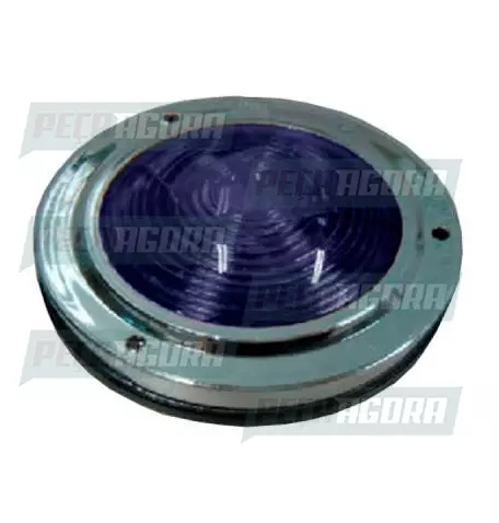 LANTERNA LATERAL CARRETA SOQUETE EXTERNO CROMADA - RX SINALSUL 1117 (422125)