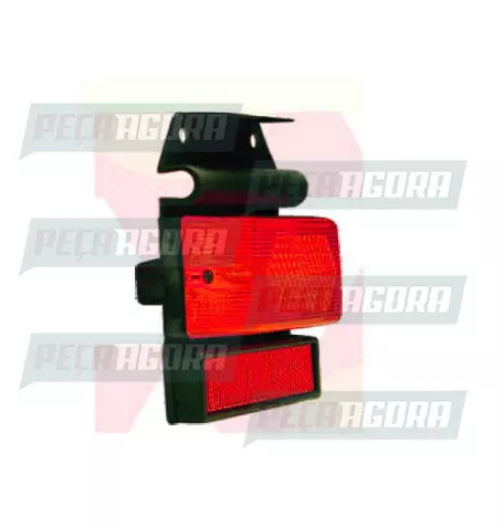 LANTERNA LATERAL BAU GRANDE COM REFLETOR SUPORTE FLEXIVEL VM RN (456852)